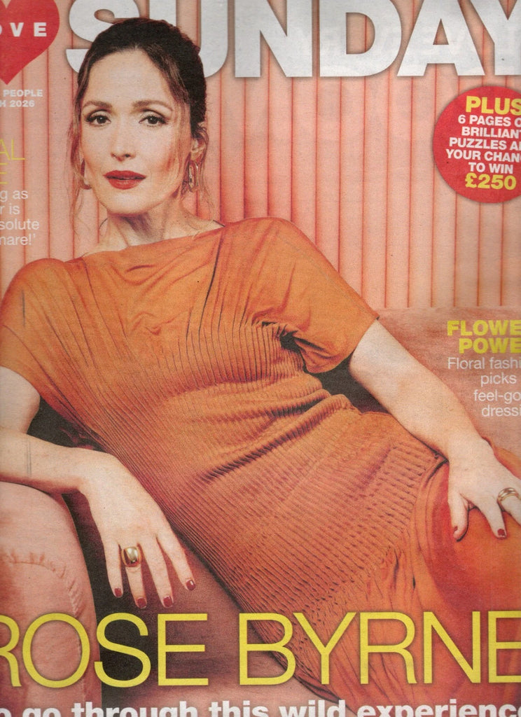 Love Sunday Magazine – March 1 2026 - Rose Byrne