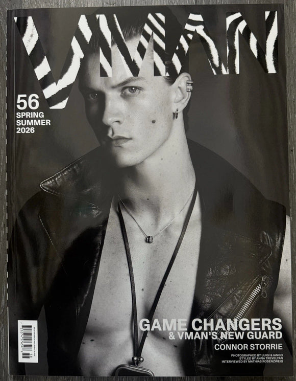 V MAN MAGAZINE - ISSUE #56 - Spring/Summer 2026 - Connor Storrie Alt Cover