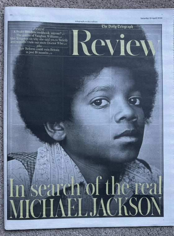 The Daily Telegraph Review 25th April 2026 The Real Michael Jackson