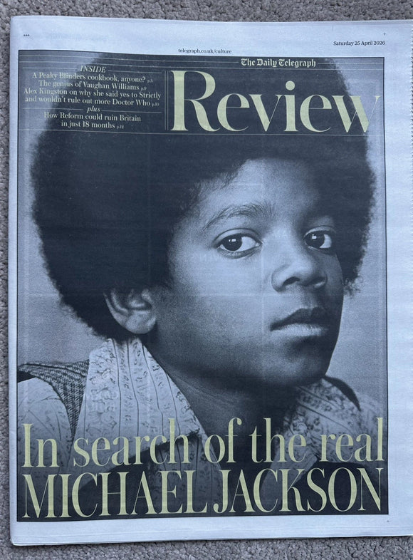 The Daily Telegraph Review 25th April 2026 The Real Michael Jackson