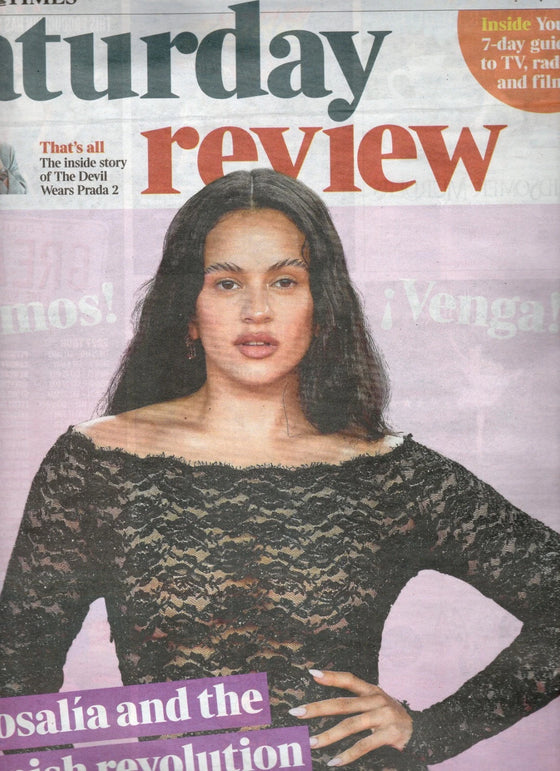 Times Saturday Review May 2 2026 - Rosalia
