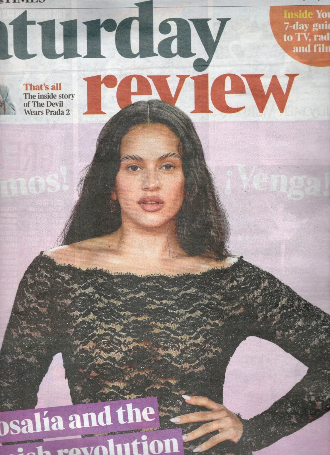 Times Saturday Review May 2 2026 - Rosalia