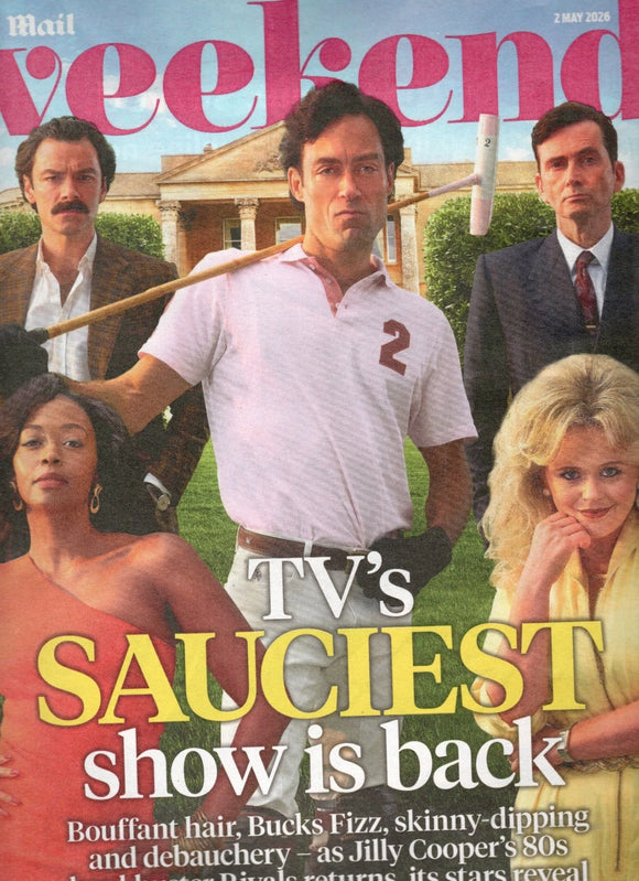 WEEKEND Mag 02-05-2026 AIDAN TURNER David Tennant Alex Hassell Rivals 2