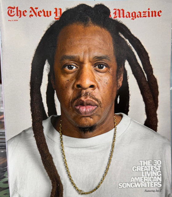 JAY-Z GREATEST AMERICAN SONGWRITERS NY TIMES MAGAZINE MAY 2026