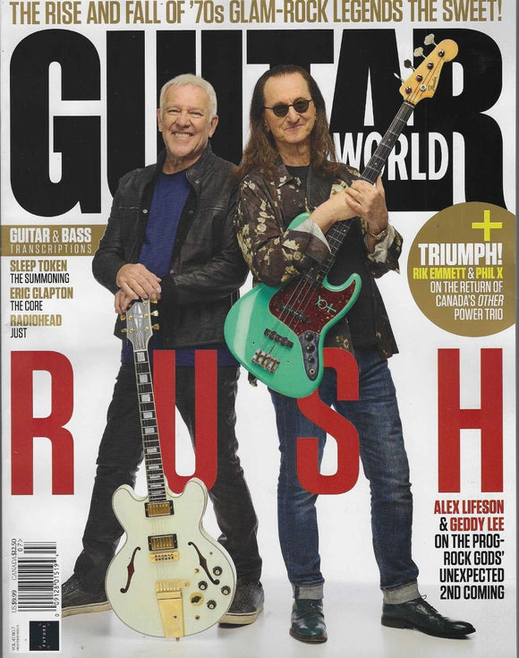 Guitar World Magazine Issue 7 July 2026: RUSH