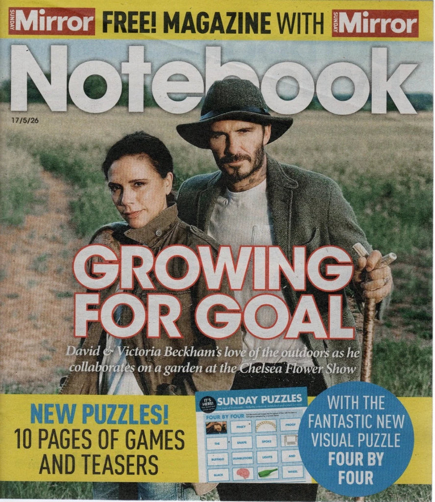 Notebook Magazine May 17 2026 - David & Victoria Beckham