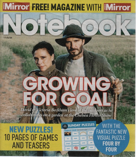 Notebook Magazine May 17 2026 - David & Victoria Beckham