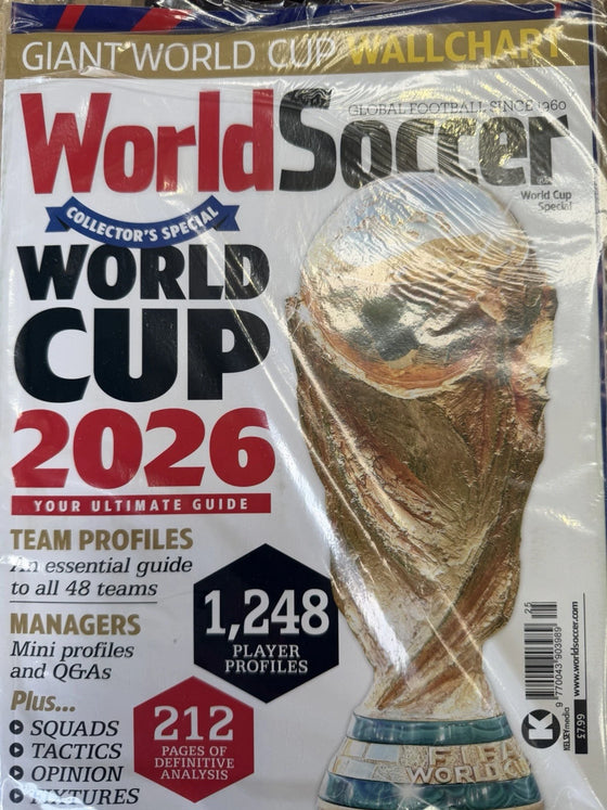 World Soccer magazine World Cup 2026 Special Collector's Edition Ultimate Guide & WallChart