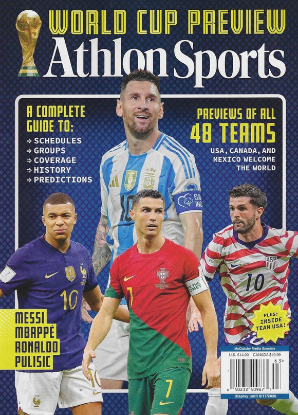 Athlon Sports - World Cup Preview 2026: A Complete Guide To Match Schedules, Group Breakdowns, Coverage, History, Championship Predictions, Previews Of All 48 Teams & More!