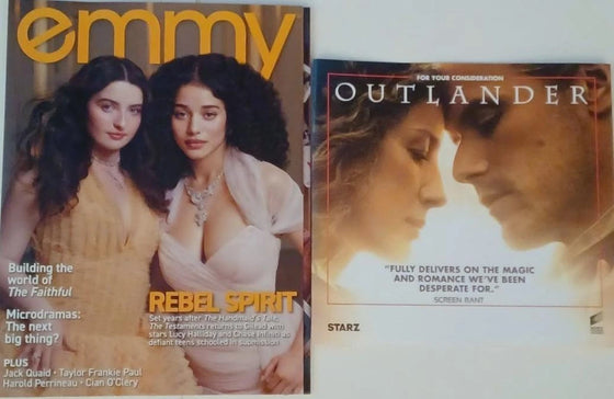 EMMY MAGAZINE 2026 #3 THE TESTAMENTS CHASE INFINITI OUTLANDER FYC AD
