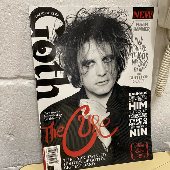 The History Of Goth Magazine: The Cure Bauhaus HIM Ville Valo (May 2026)