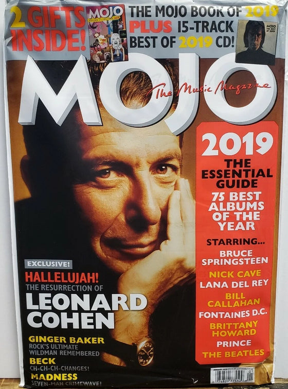 Mojo Jan 2020 Leonard Cohen Bruce Springsteen Nick Cave & CD
