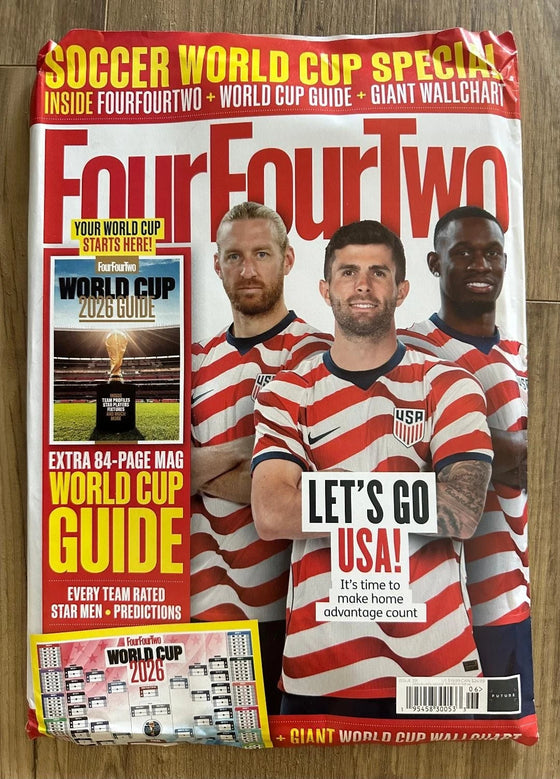 FourFourTwo Magazine – Ultimate World Cup 2026 Pack + Giant Wall Chart - Team USA