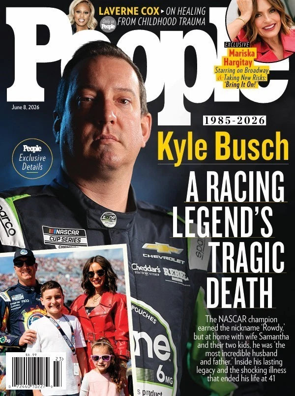 People Magazine June 8th 2026: Kyle Busch (1985-2026)