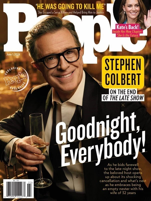 People Magazine June 1st 2026: Stephen Colbert