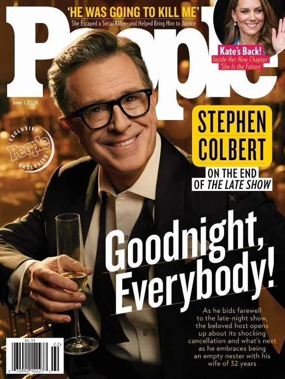 People Magazine June 1st 2026: Stephen Colbert