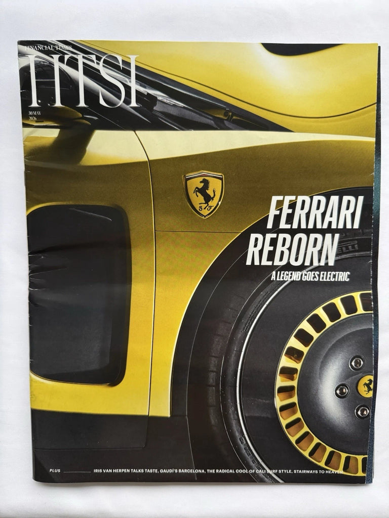 FINANCIAL TIMES HTSI MAGAZINE - MAY 30, 2026 - FERRARI The Luce - Marilyn Monroe Iris van Herpen