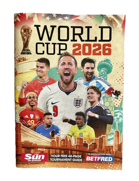 The Sun World Cup 2026 Tournament Guide Football Fixtures 48 Pages USA Mexico