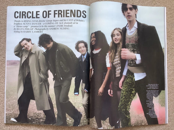 BRITISH Vogue UK Magazine July 2026 - SUNNY DANCER Bella Ramsey Earl Cave Daniel Quinn-Toye