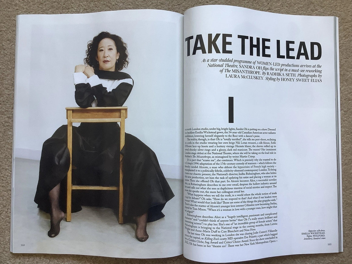 BRITISH Vogue UK Magazine July 2026 - Jerry Hall Sandra Oh Ida Heiner Julia Pacha Rolf Schrader