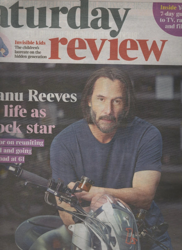 Times Saturday Review June 13 2026 - Keanu Reeves