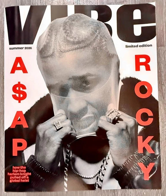 VIBE MAGAZINE - SUMMER 2026 - LIMITED EDITION - A$AP ROCKY -(32 PAGES) BRAND NEW