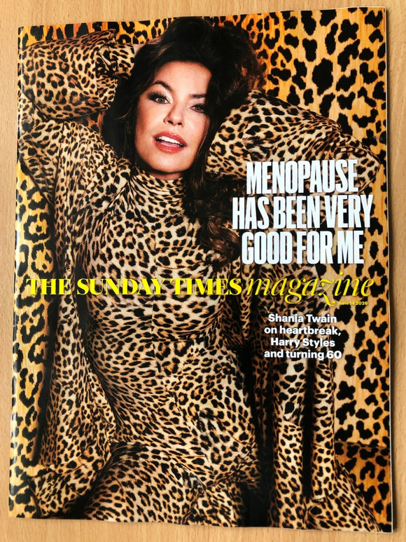 Sunday Times Magazine 14th June 2026 Shania Twain on Harry Styles