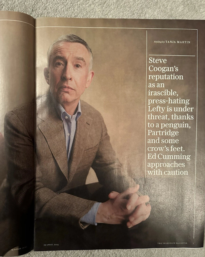 The Telegraph Magazine 19th April 2025 Steve Coogan