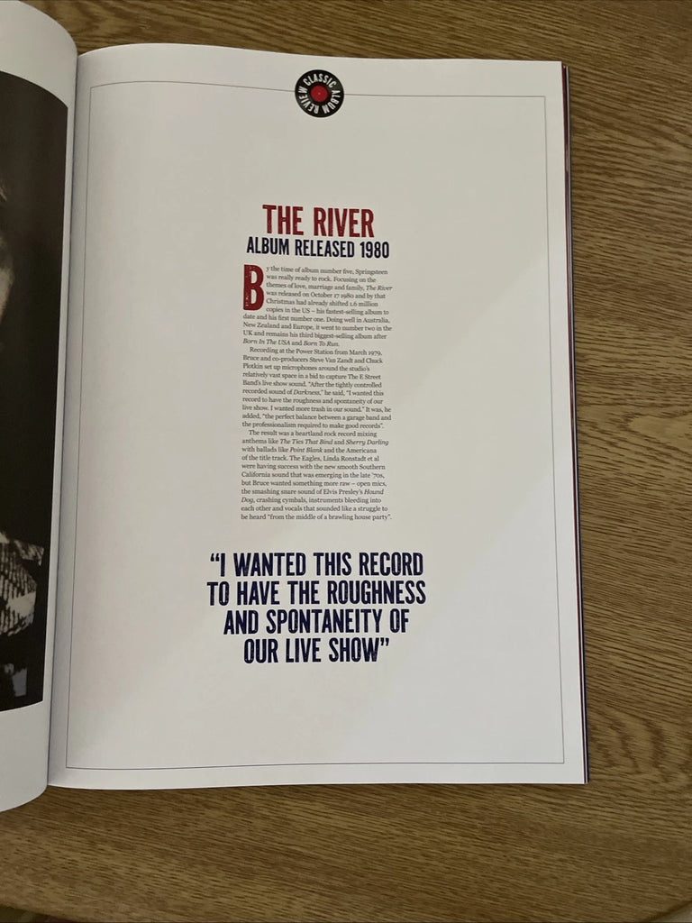 BRUCE SPRINGSTEEN In Focus Poster Magazine (May 2025)