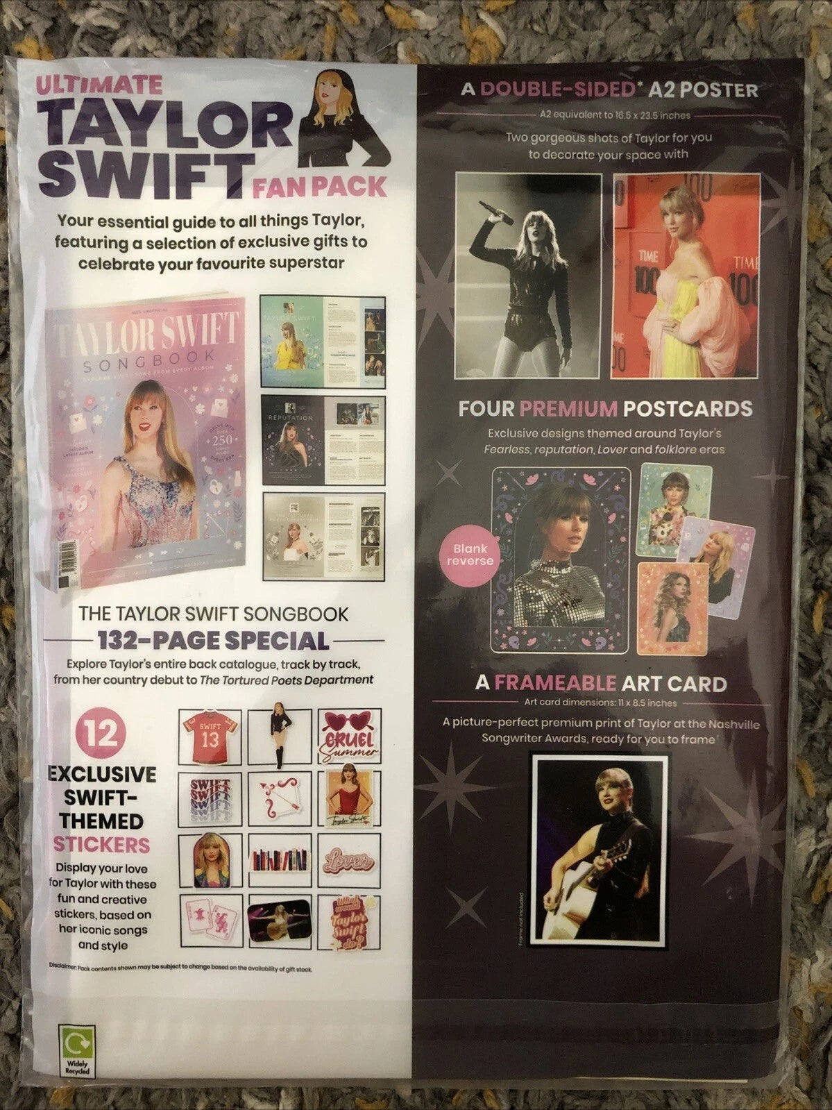 Ultimate Taylor Swift Fan Pack June 2025 + 9 Gifts Inside Ultimate Taylor Swift Fan Pack June 2025 + 9 Gifts Inside