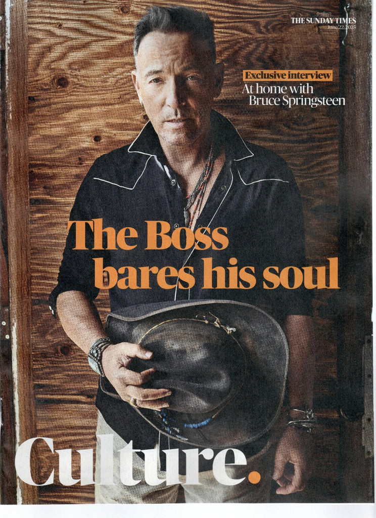 CULTURE Magazine June 22 2025 At Home with Bruce Springsteen