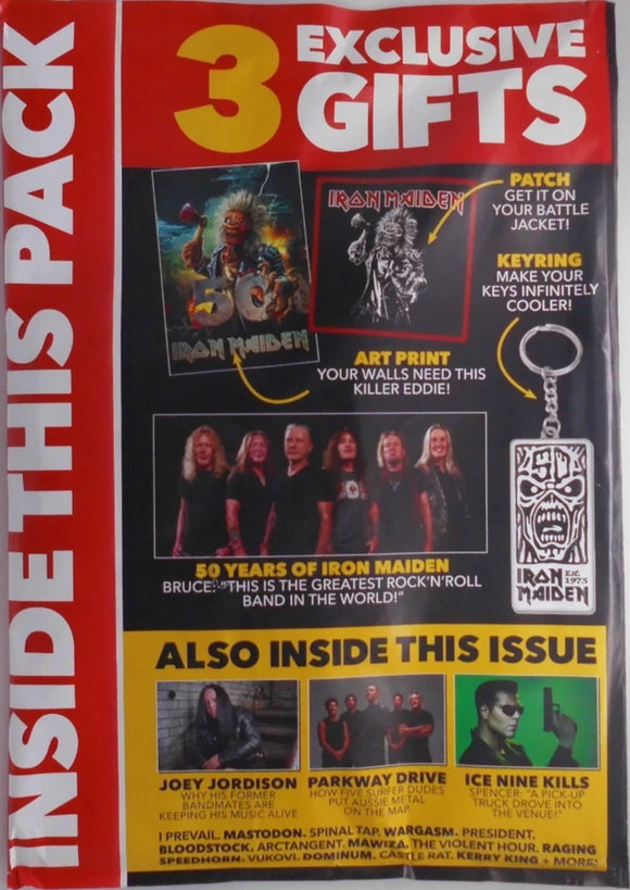 Metal Hammer Magazine (UK) - October 2025 (#405) - Iron Maiden 50th Anniversary