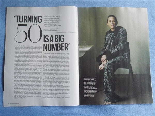 STYLE Magazine 21-SEPT-2025 MARION COTILLARD