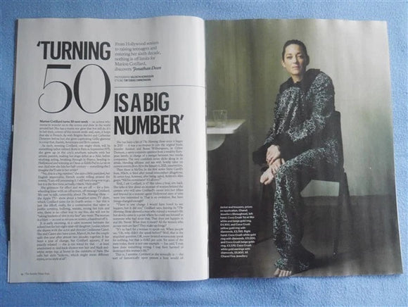 STYLE Magazine 21-SEPT-2025 MARION COTILLARD