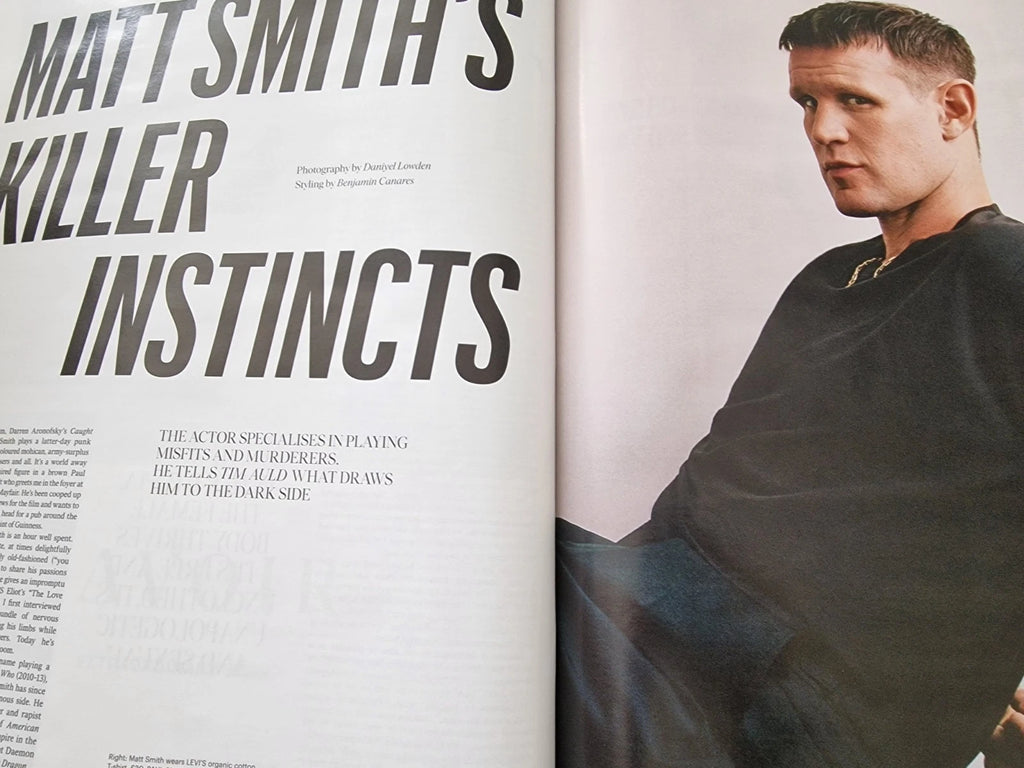 How To Spend It Magazine Sept 27 2025 – MATT SMITH House of Dragon