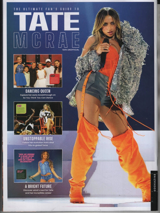 ULTIMATE FAN'S GUIDE TO TATE MCRAE MAGAZINE + POSTERS 2025 FUTURE 1ST EDITION