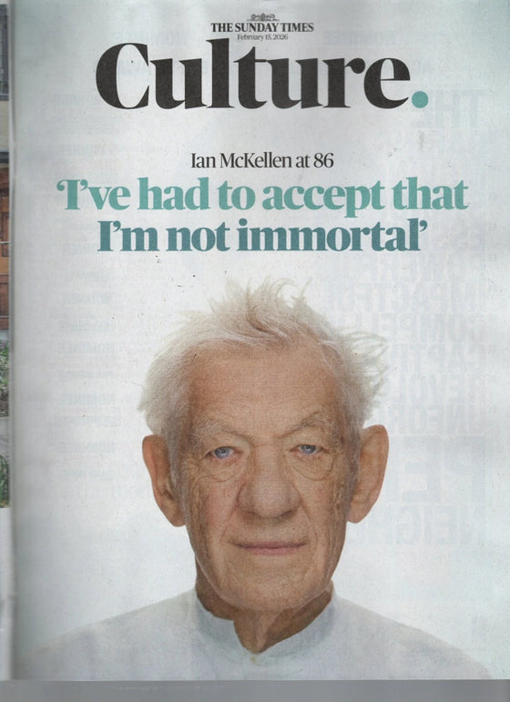 Culture Magazine February 15 2026 - Ian Mckellen at 86 - Paul McCartney The Beatles
