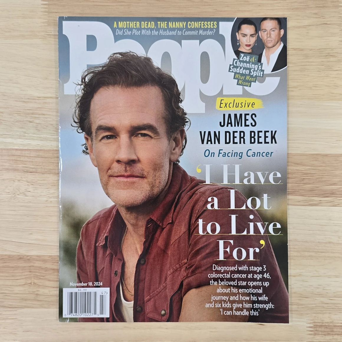 People Magazine March 2nd 2026 James Van Der Beek Dawson's Creek (Random cover)