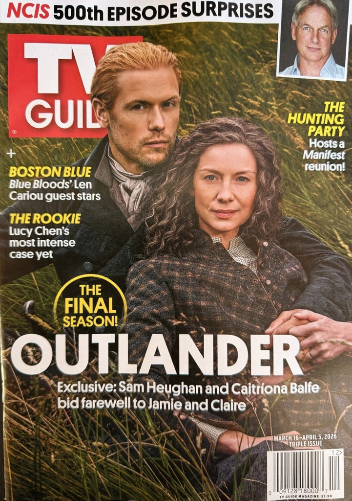 TV Guide Magazine March 16 2026 OUTLANDER Sam Heughan Caitriona Balfe NEW