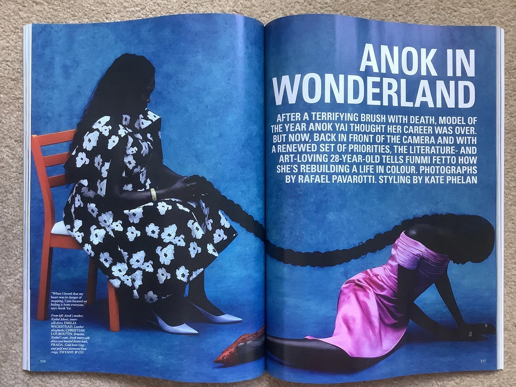 BRITISH Vogue UK Magazine June 2026 - Anok Yai