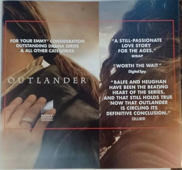 EMMY MAGAZINE 2026 #3 THE TESTAMENTS CHASE INFINITI OUTLANDER FYC AD