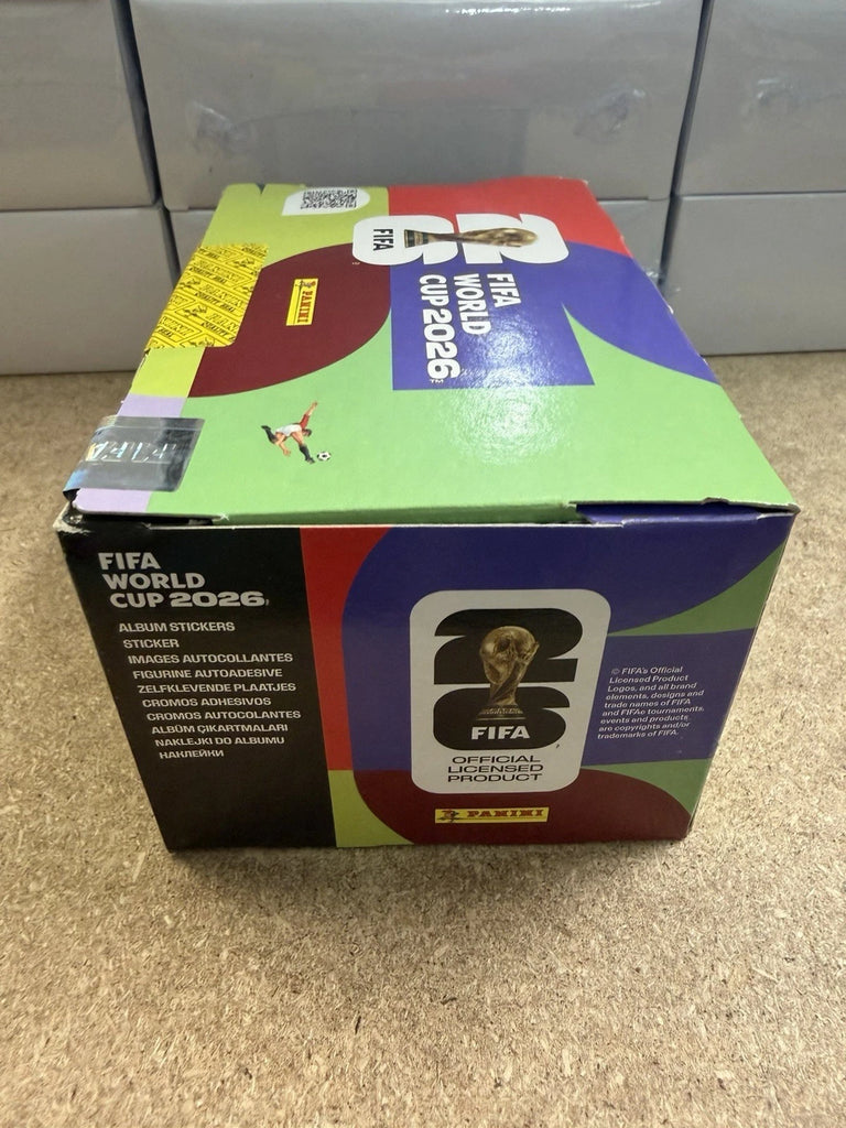 FIFA WORLD CUP 2026 Official Panini Sticker Collection - Sealed Box of 100 Packets