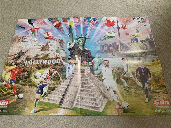 The Sun FIFA USA World Cup 2026 Fixtures Giant Wallchart Double Sided the-sun-fifa-usa-world-cup-2026-fixtures-giant-wallchart-double-sided