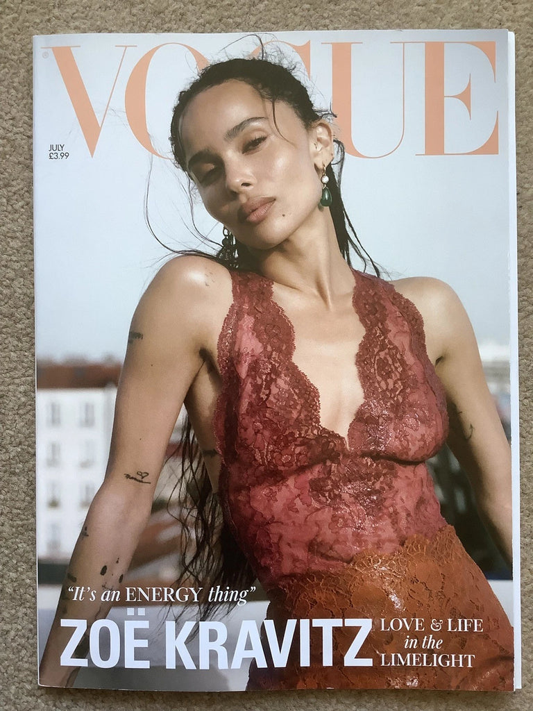 BRITISH Vogue UK Magazine July 2026 - SUNNY DANCER Bella Ramsey Earl Cave Daniel Quinn-Toye