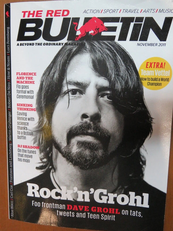 The Red Bulletin Magazine Nov 2011 DAVE GROHL Foo Fighters