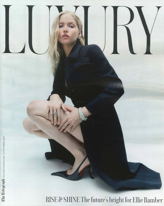TELEGRAPH LUXURY MAGAZINE Ellie Bamber 1/11/25 Stephen Webster