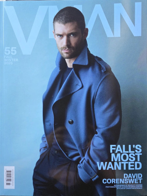 V MAN MAGAZINE - ISSUE # 55 Fall/ Winter 2025 - DAVID CORENSWET Superman