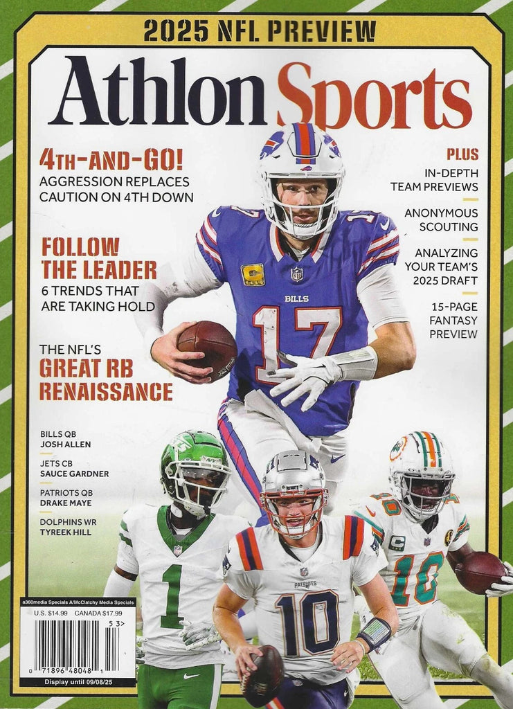 Athlon Sports 2025 NFL Preview 2025 Buffalo Bills Cover