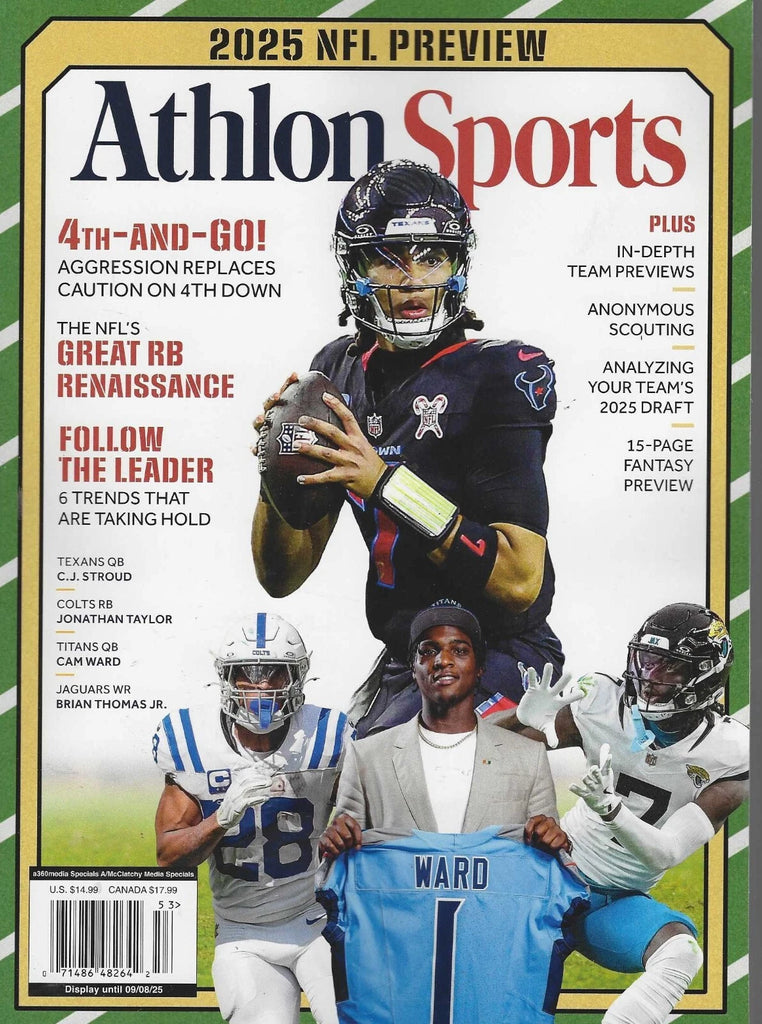 Athlon Sports 2025 NFL Preview 2025 Houston Texans Cover