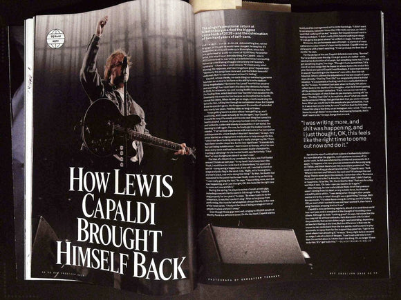 GQ December 2025 Men Of The Year Issue LAUFEY Lewis Capaldi Jack O'Connell Stellan Skarsgard